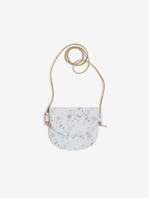 Little Leather Purse - Floral