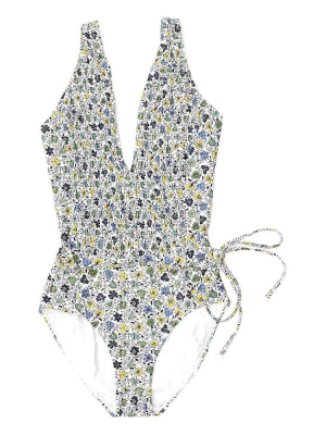 Tory Burch Floral One-piece Swimsuit