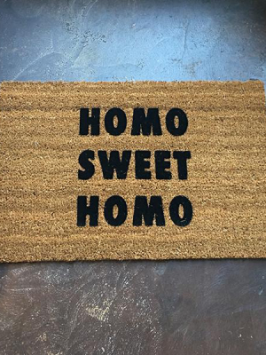 Homo Sweet Homo Doormat