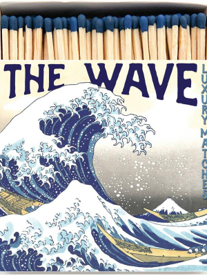 Hokusai Wave Matchbox