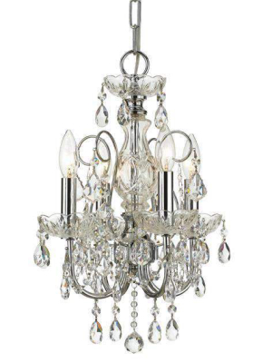 Imperial 4 Light Chrome Mini Chandelier