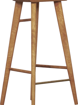 Taburet Bar Stool – Oiled White Oak