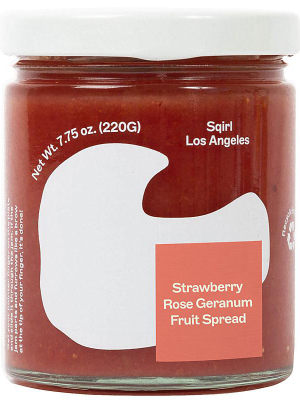 Seascape Strawberry & Rose Geranium Fruit Spread