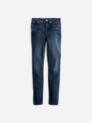 9" High-rise Toothpick Jean In Grey Lake Wash