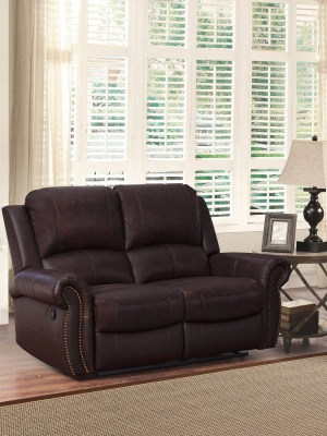 Lorenzo Reclining Loveseat - Abbyson Living