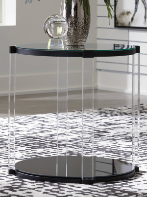 Delsiny End Table Black - Signature Design By Ashley