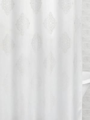 The Regal Jacquard Shower Curtain