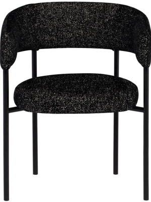 Cassia Dining Chair, Salt & Pepper, Set Of 2