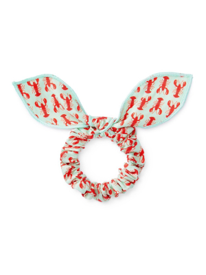 Catch Of The Day Bow Scrunchie