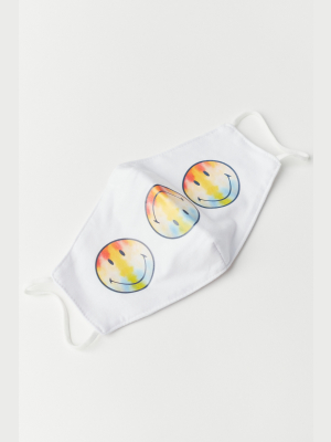 Tie-dye Smile Reusable Face Mask