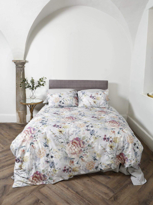 Eden King Duvet Set In Grey 230x220cm