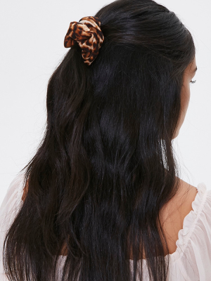 Leopard Print Scrunchie