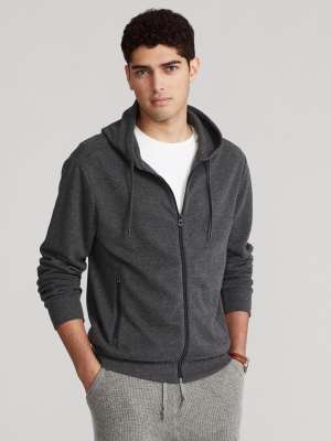 Cotton-blend Full-zip Hoodie