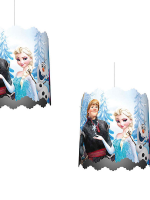 Philips Disney Frozen Children Kids Ceiling Suspension Light Lampshade 2-pack