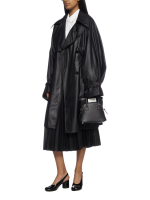 Mm6 Maison Margiela Oversized Belted Trench Coat