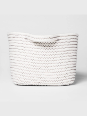 Bath Basket Small Crate Off White - Threshold™