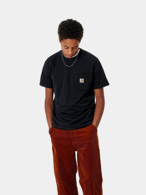 Carhartt Wip Ss Pocket T-shirt, Black