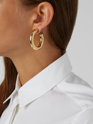 Mini Jamma Gold-plated Hoop Earrings
