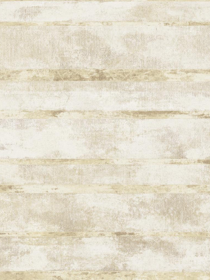 Otis Wallpaper In Neutrals From The Metalworks Collection By Seabrook Wallcoverings