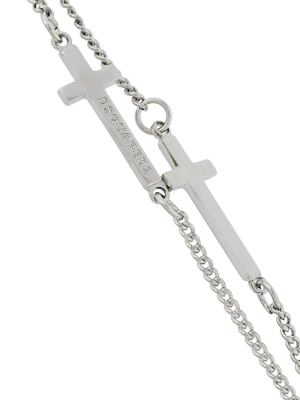 Dsquared2 Double-cross Bracelet