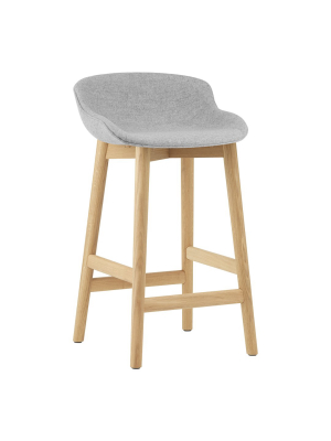 Hyg Counter Stool - Full Upholstery / Wood Base