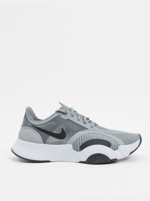 Nike Training Superrep Go Trainers In Grey