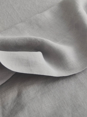 French Linen Sheet Set - Dove