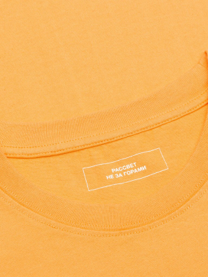 Rassvet Airline Logo S/s Tee - Orange