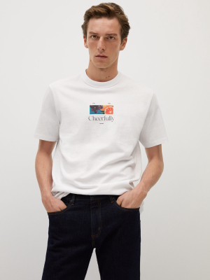 100% Cotton Printed T-shirt
