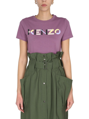 Kenzo Logo Printed T-shirt