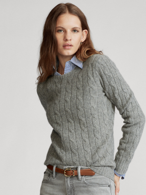 Cable-knit Cashmere Sweater