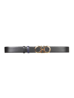 Salvatore Ferragamo Gancini Reversible Belt