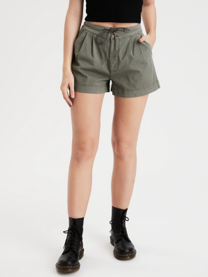 Ae Khaki Mid-length Walking Short