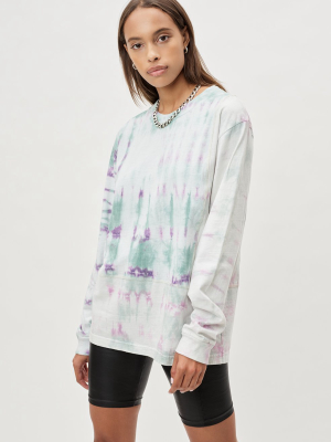 Reconstructed Ls Tie Dye Tee / Mineral X Opal