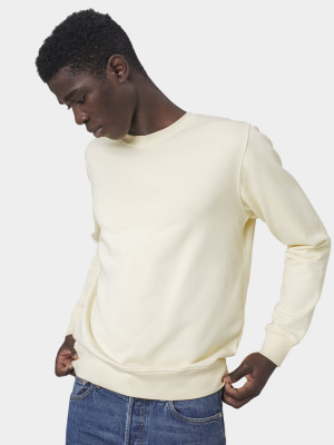 Classic Organic Crew - Soft Yellow