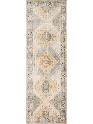 Loloi Isadora Rug - Oatmeal/silver