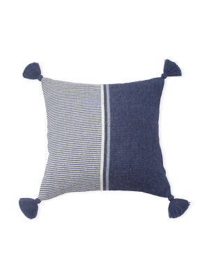 Pais Textil Blue Block Cierre Alpaca Pillow Cover