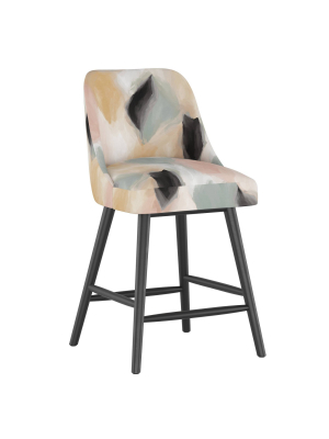 Geller Counter Height Barstool Abstract Shapes Cloud - Project 62™