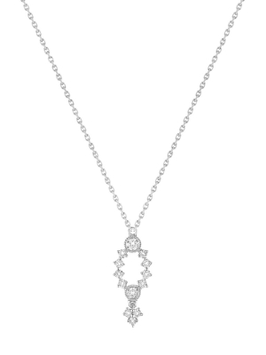 Monroe Necklace - White Gold