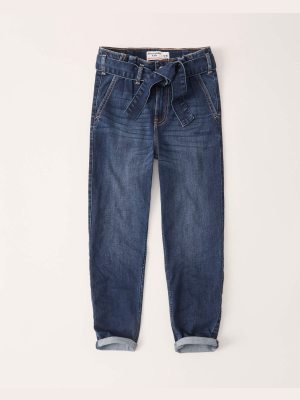 High Rise Mini Mom Jeans