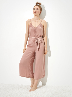 Ae Silky V-neck Jumpsuit