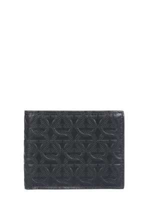 Salvatore Ferragamo Gancini Embossed Wallet