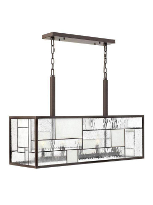 Mondrian Chandelier Buckeye Bronze