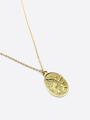 Gold Plated Sagittarius Necklace