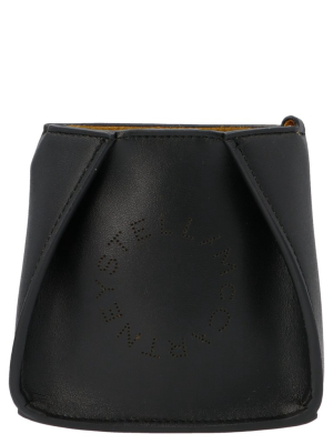 Stella Mccartney Logo Micro Crossbody Bag