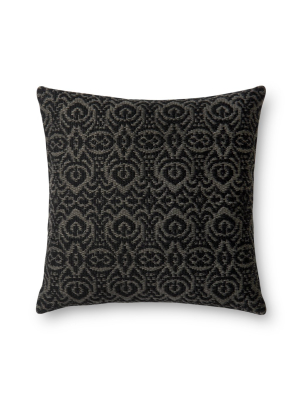 Black & Grey Indoor/outdoor Pillow