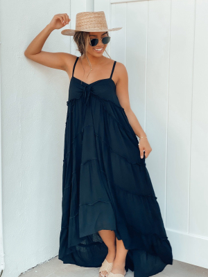 Low Tide Tiered Maxi Dress