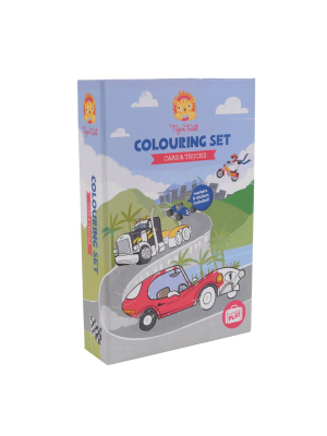 Colouring Sets - Cars & Trucks