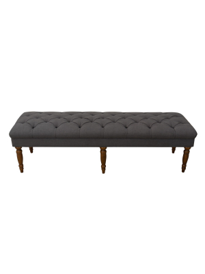 Layla Tufted Bench - Homepop