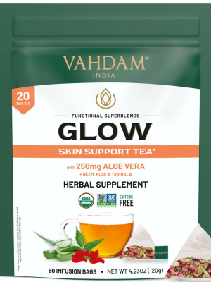 Glow - Skin Support Tea, 20 Day Kit